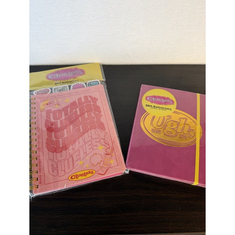 Clueless 30th Anniversary Journal Set – 2 New Journals Target Exclusive Limited